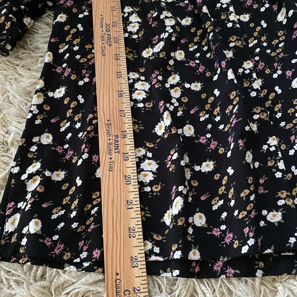 Dressbarn womens top blouse ditsy floral prints - Picture 5 of 12